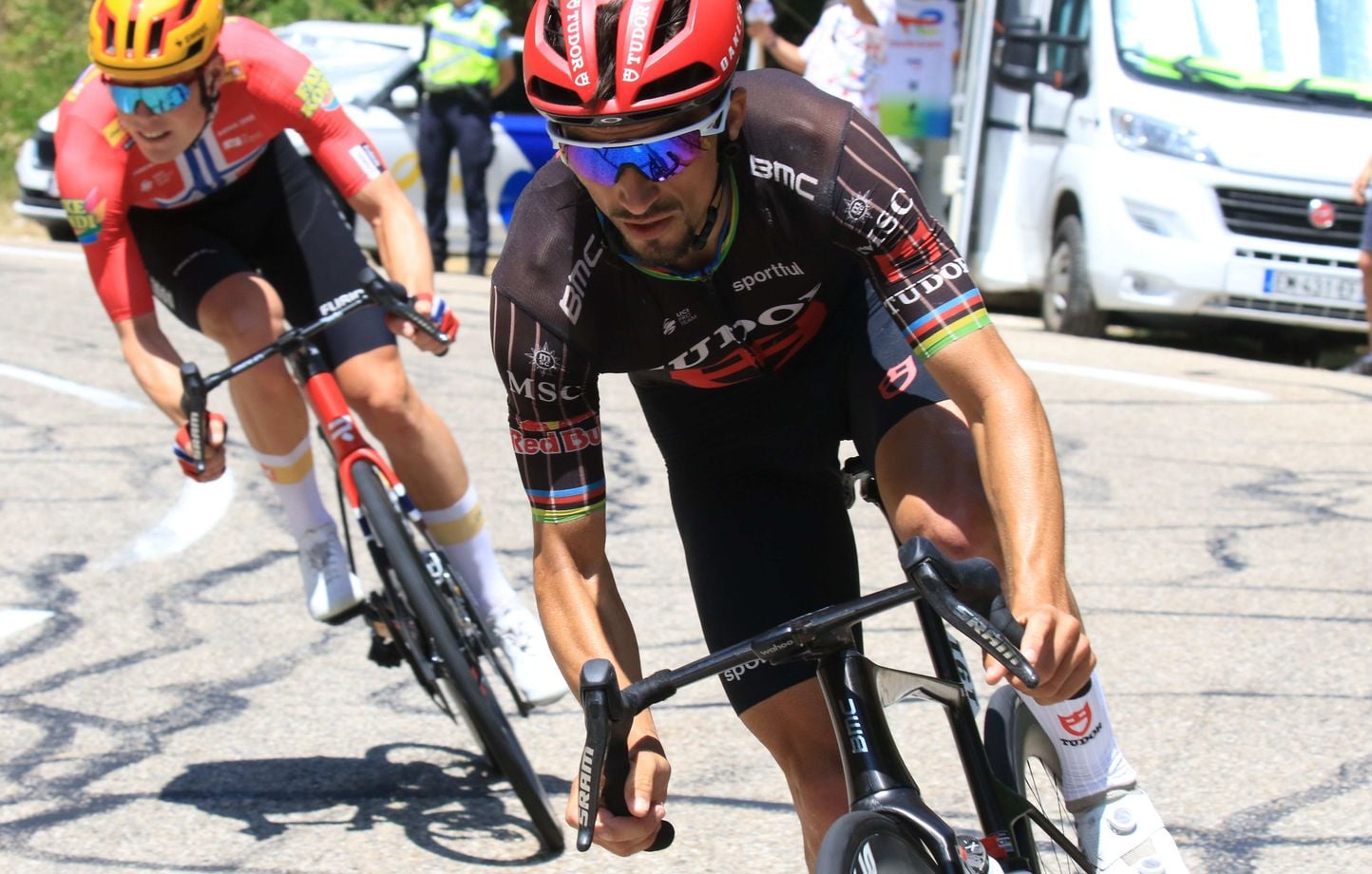 “No deberías esperar volver a verme…” Quizás fue el der de Julian Alaphilippe. “No deberías esperar volver a verme…” Quizás fue el der de Julian Alaphilippe.